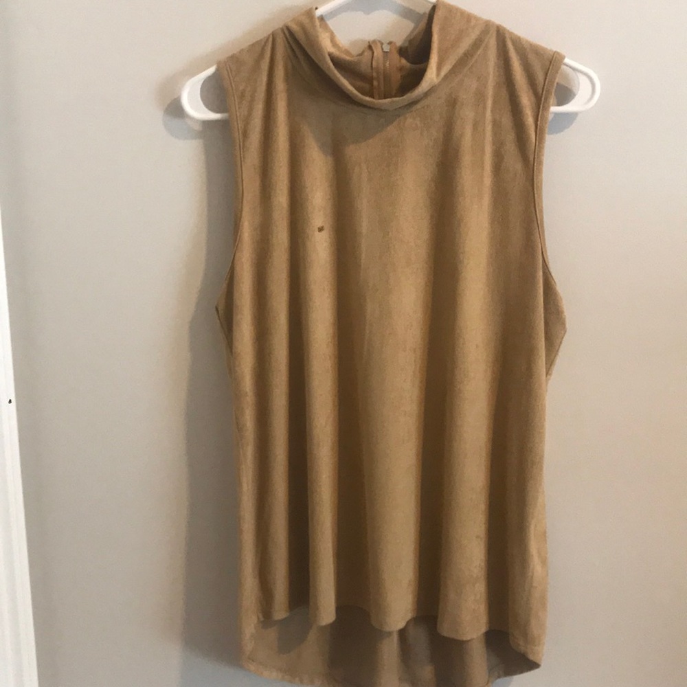 High neck top